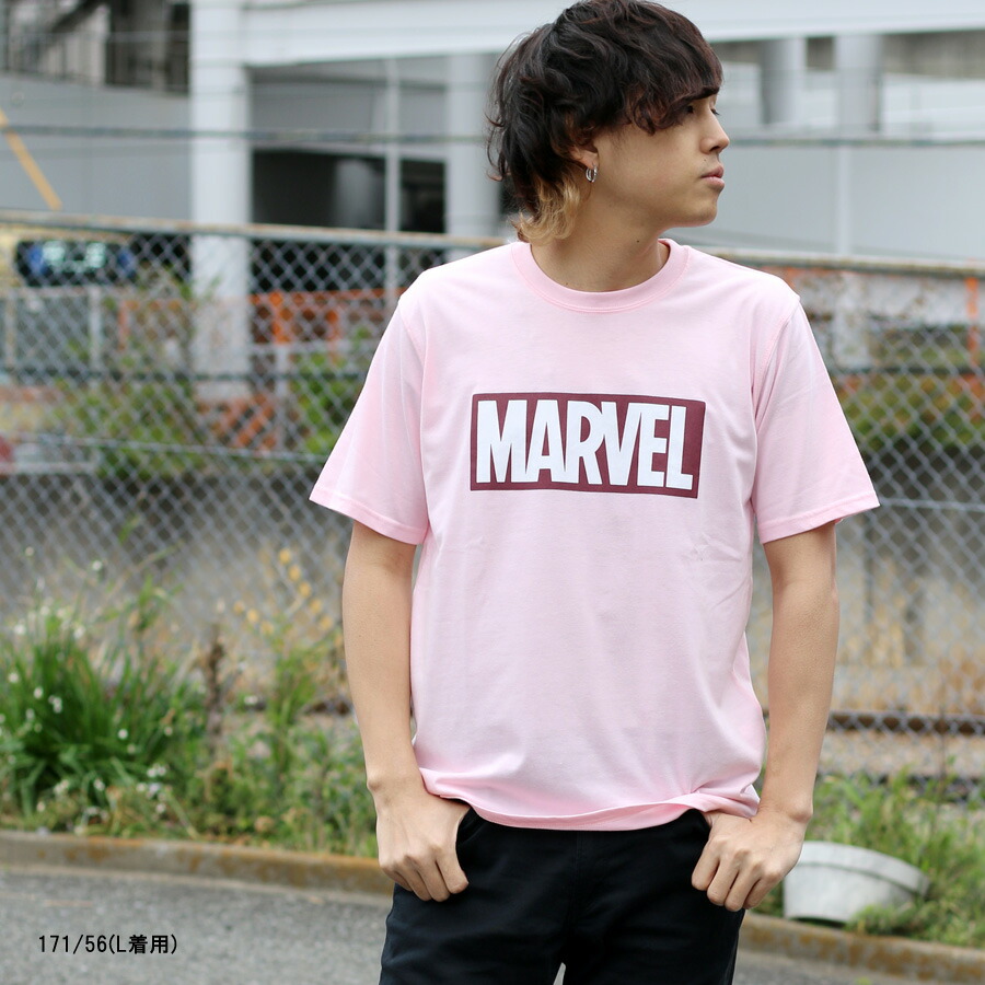 現金特価 Tシャツ メンズ 半袖 オシャレ Marvel マーベルコミック ブランド 無地 ボックス ロゴ プリント カットソー ティーシャツ ストリート アメカジ カジュアル おしゃれ 大人 韓国 ファッション メンズファッション マルカワ 白 黒 M L Ll トップス 春 夏 秋