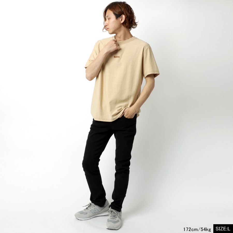 注目 Smith S American Tシャツ メンズ ロゴ 刺繍 半袖 ホワイト ベージュ グリーン ネイビー M L Ll Xl トップス 春 夏 秋 Batesmartin Com