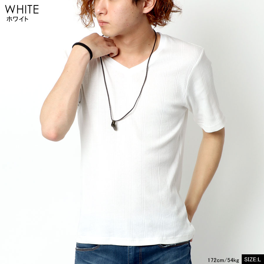 21最新のスタイル Tシャツ メンズ 半袖 オシャレ Vネック 無地 ネックレス 付き カットソー ティーシャツ シンプル おしゃれ 大人 ペアルック 韓国 ファッション メンズファッション 白 黒 M L Xl トップス 春 夏 秋 Cartec Com Ec
