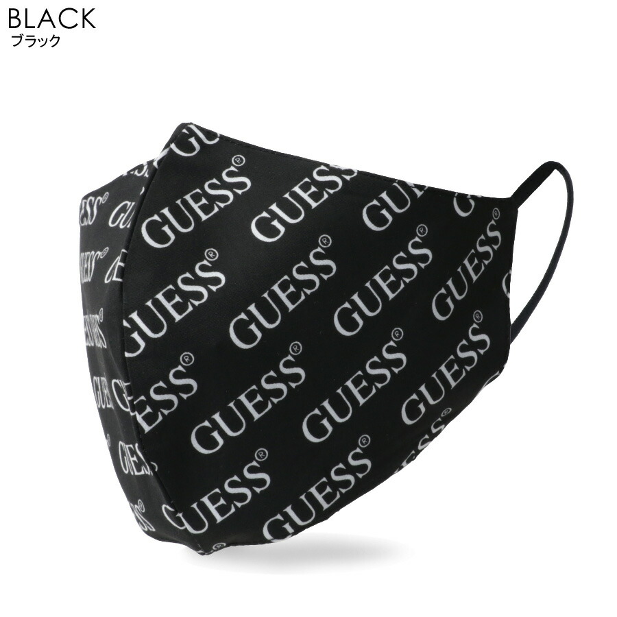 人気新品 おしゃれ マスク メンズ Guess ゲス 綿 ポリエステル レイヤード 洗える 洗えるマスク ペアルック 韓国 ファッションマスク 黒マスク 綿マスク ブランド レディース 男女兼用 オシャレ 大人 ファッション メンズファッション 白 黒 小物 春 夏 秋 冬 Tonna Com