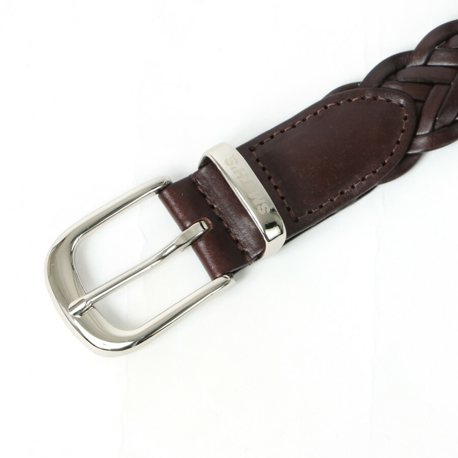 楽天カード分割 ベルト メンズ カジュアル Smith S American スミスアメリカン レザー 再生皮革 帆型 剣先 金具 メッシュレザー レザーベルト 革ベルト メッシュ プンターレ マルカワ おしゃれ オシャレ 大人 黒 全長約107 5cm 30代 40代 50代 春 夏 秋 冬 Cmdb Md