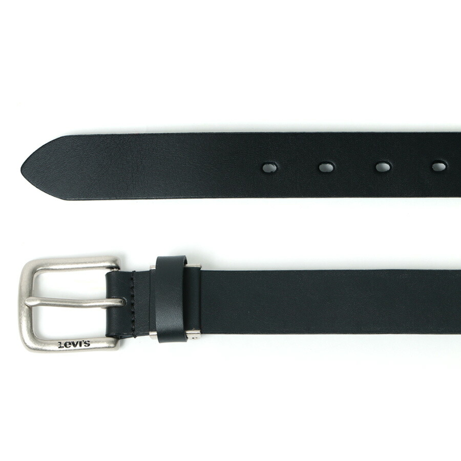 ベルト メンズ 30代 40代 50代 Levi S Levis おしゃれ オシャレ カジュアル シンプル バックル ビジネス ブランド リーバイス レザー レザーベルト ロゴ 全長約109cm 冬 夏 大きいサイズ 大人 帆型 春 本革 無地 牛革 牛革ベルト 秋 革ベルト 黒