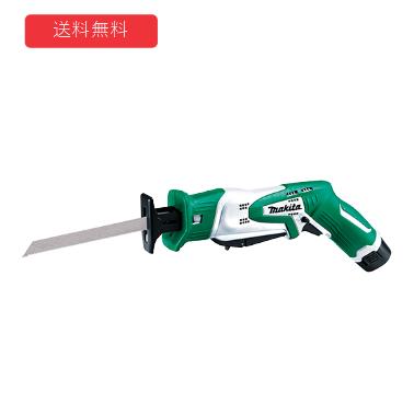 【makita】充電式レシプロソー 【型番：JR101DWG】バッテリーバッテリBL1013(1.3Ah)×1本・充電器DC10WA・ケース付き