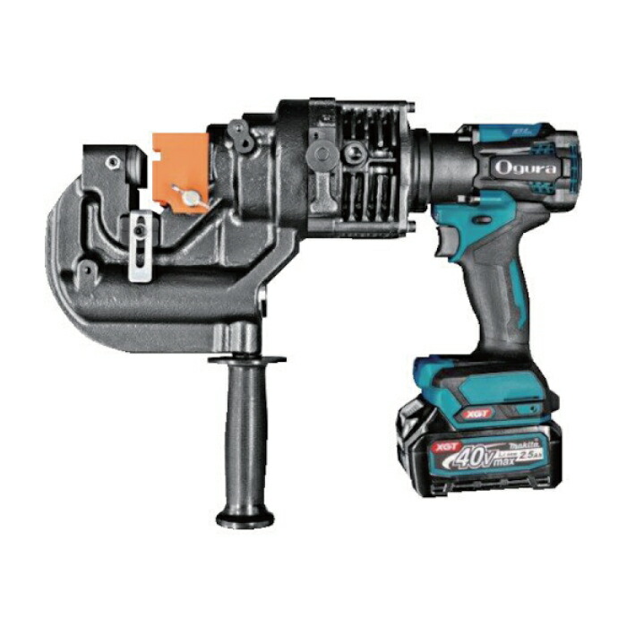 オグラ 複動式パンチャー 【型番：N209WMX】（BL4025 2.5Ahバッテリー ? 2個・高速充電器 (DC40RA) セット） コードレスパンチャー 40V maxバッテリ