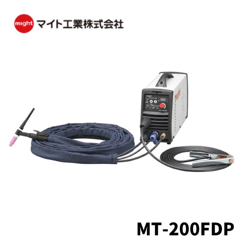 マイト産業 インバータフルデジタル 直流TIG溶接機 MT-200FDP100V/200V 兼用/・広広とした起電力役立つことキャリーケース嘱する