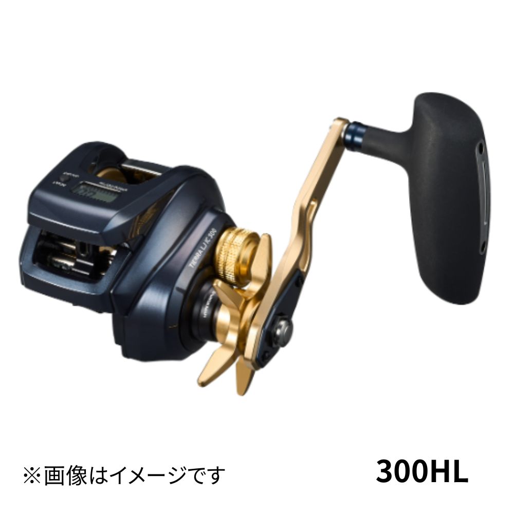 ダイワ ティエラLJ IC 300HL 左巻き カウンター付