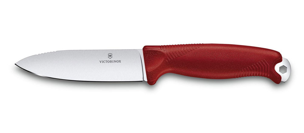 ビクトリノックス VICTORINOX ベンチャーRD 3.0902 レッド 日本正規品 保証書付属 送料無料 ブッシュクラフト キャンプ用ナイフ