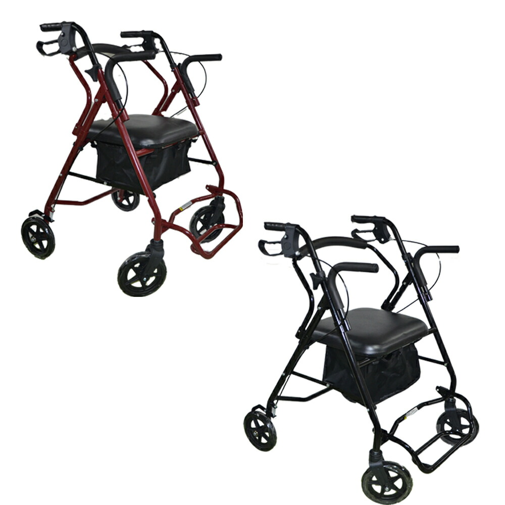 【お買い得】軽量わずか、４KG 介助用車椅子 シルバーカー 折り畳み式 介助ブレーキ付き 超軽量 コンパクト 持ち運びやすい キャリー ノーパンクタイヤ 折りたたむペダル アームレスト フットサポート付きスチール素材 オックス座面 9,984円