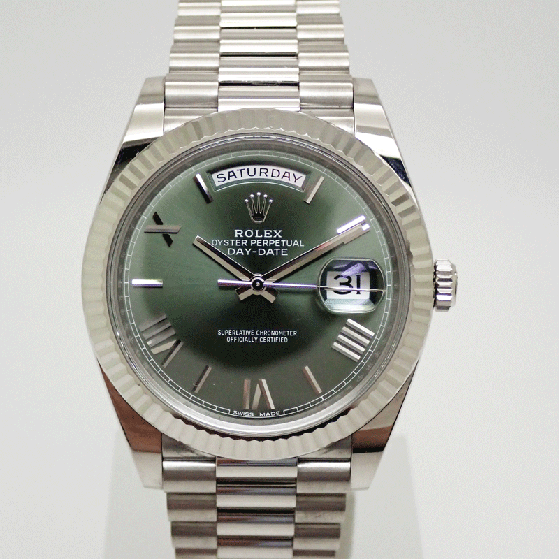 楽天市場】ロレックス ROLEX デイデイト 40 228235 オリーブ