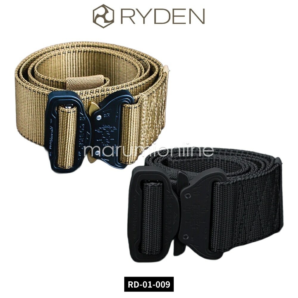 RYDEN ライデン 鎧布 GAIFU ショッピングセンター取り合わせ コブラ三尺帯 胴三尺帯 ワンタッチ やり方用 組みたてる・組み上げる用 （コヨーテ・ブラック） RD-01-009
