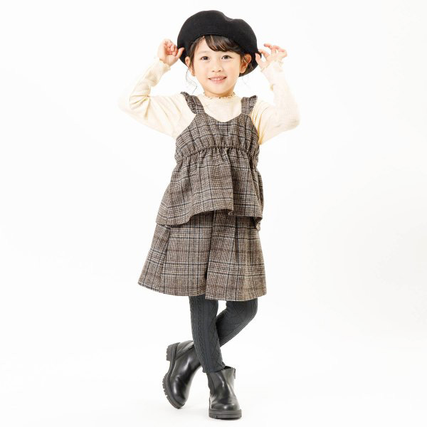 【クーポンで30%OFF】【20%OFF】台形スカートショートパンツキッズジュニアボトムボトムスラップスカートチェック女の子セラフSeraph4026048S418033-mmm12【120cmﾏﾃﾞﾒｰﾙ便可】23AW-k-b【SALEsaleセールバーゲン】