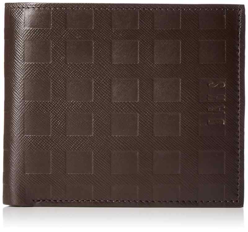 [ダックス] 二つ折り財布 Checker emboss（チェッカーエンボス）