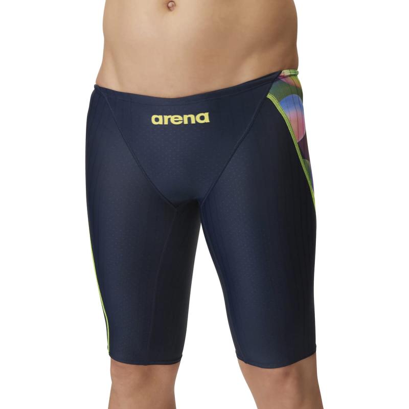 【WA聞きとどける】arena(闘技場) 競泳水泳着 スピード競技用メンズ 【AQUA RACING】 はっ水製作 初級者向け 持ちこたえる FAR-3555M