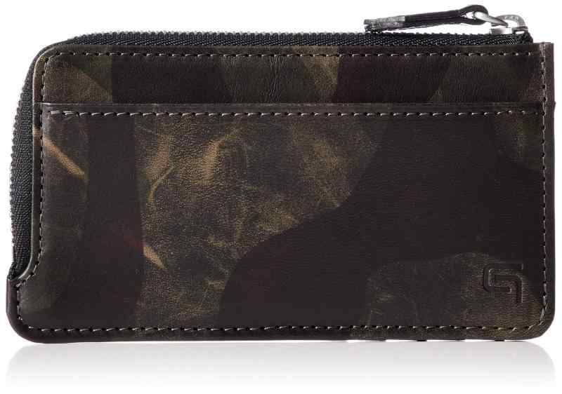 [GRAMAS] 財布レザー Desert Storm Genuine Leather Flat Zip Wallet 本革 L字ファスナー キーチェーン