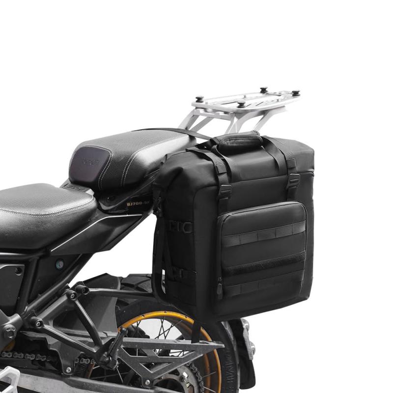 バイク サイドバッグ 防水 25L大容量 簡単に取り外し可能 バイク用品 通勤・キャンプ・旅行に最適です