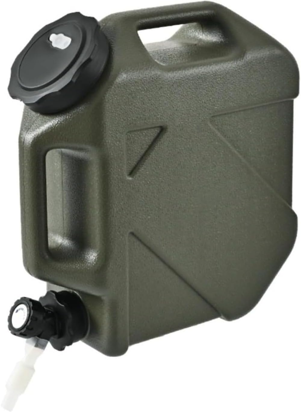 Ladfrol 水貯蔵タンク [10L] アウトドア 難民キャンプ 携帯型 食料雑貨類評点 水もの/水取っておくバレル 携帯型鉄道車両 大静電容量 取っておくバレル (緑であること) [並行輸入品]