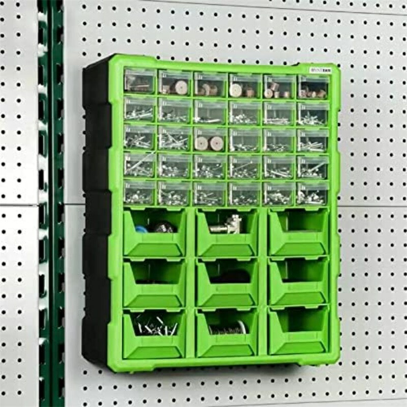 多機能 収納ボックス 引き出し 部品箱 プラスチック ネジ箱 長方形 仕切り箱 金具 電子部品 収納 複合工具収納ボックス 工具收納箱 部品箱 サンプル収納箱 送料無料｜いいものばかり