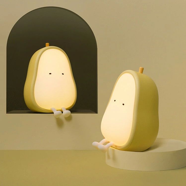 ナイトライト かわいい LED ランプ 梨型 USB充電式|いいものばかり