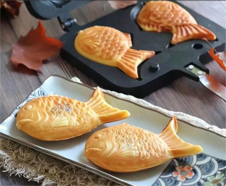 和菓子用物の具 直火式 ふっ素産業 鯛焼き物の具 フライパン たい焼き製造業者 たい焼き器 貨物輸送無料