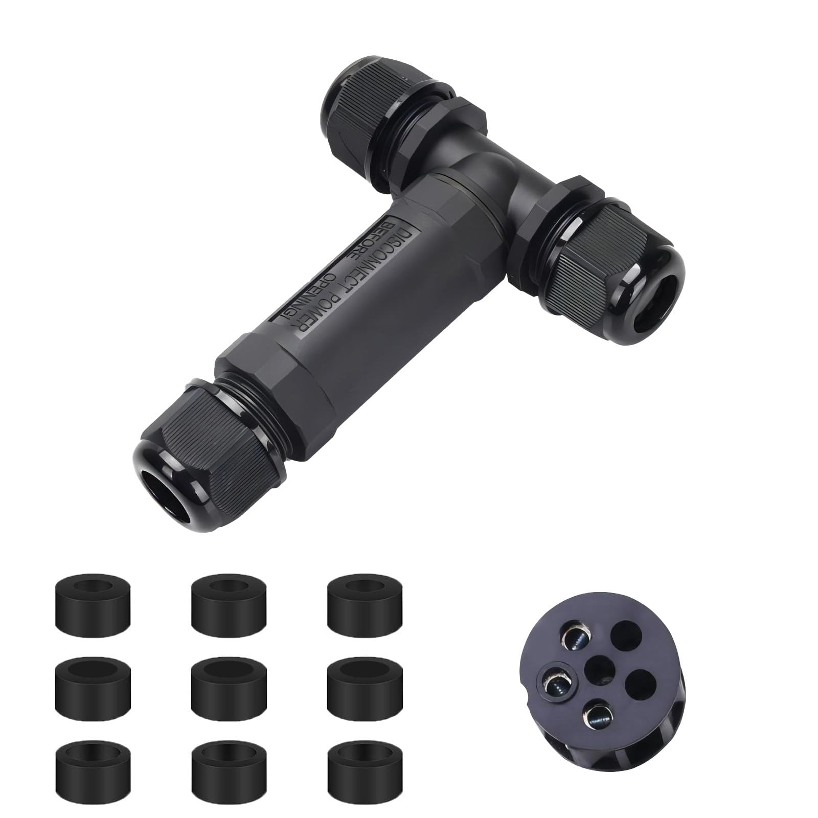 ケーブルジャンクションボックス 1PCS M25T-3P (M25T-3P)
