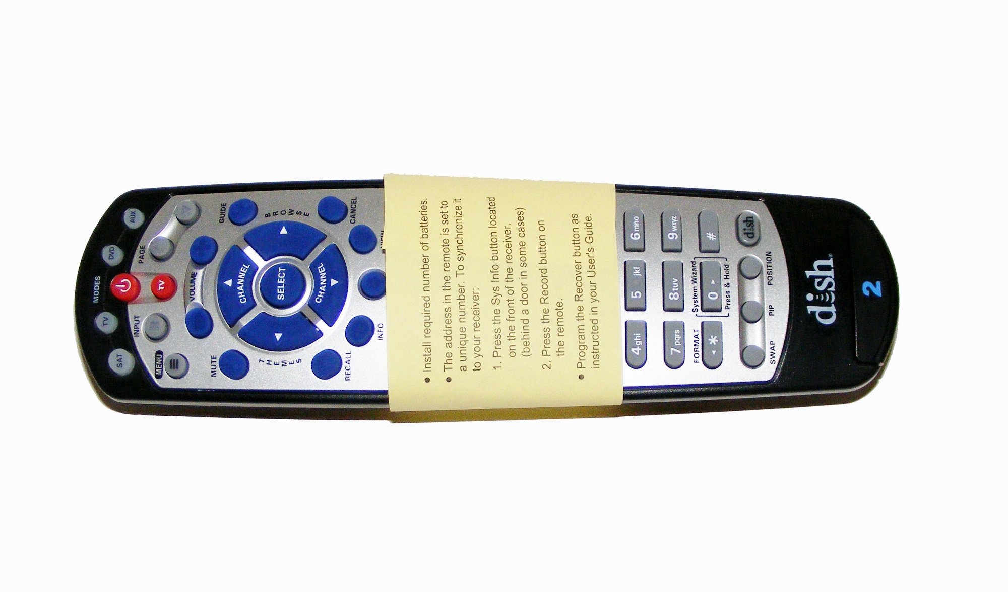 Dish Network 21.0 IR/UHF Pro リモートテレビ受像機