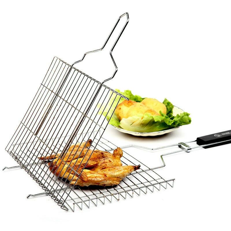 BBQ網 BBQツール ステンレス 大容量 焦げ付き防止 合わせ焼き網 BBQ網 バーベキューネット 焼き網 網 バーベキュー｜いいものばかり