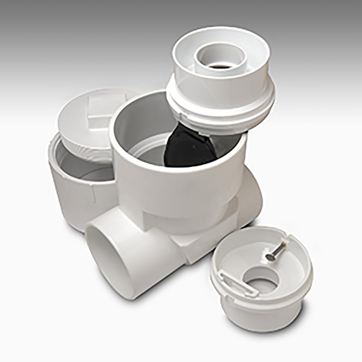 Rectorseal 97034 4-inch PCV CleanチェックExtendable喰いバルブアダプターで、1ピース