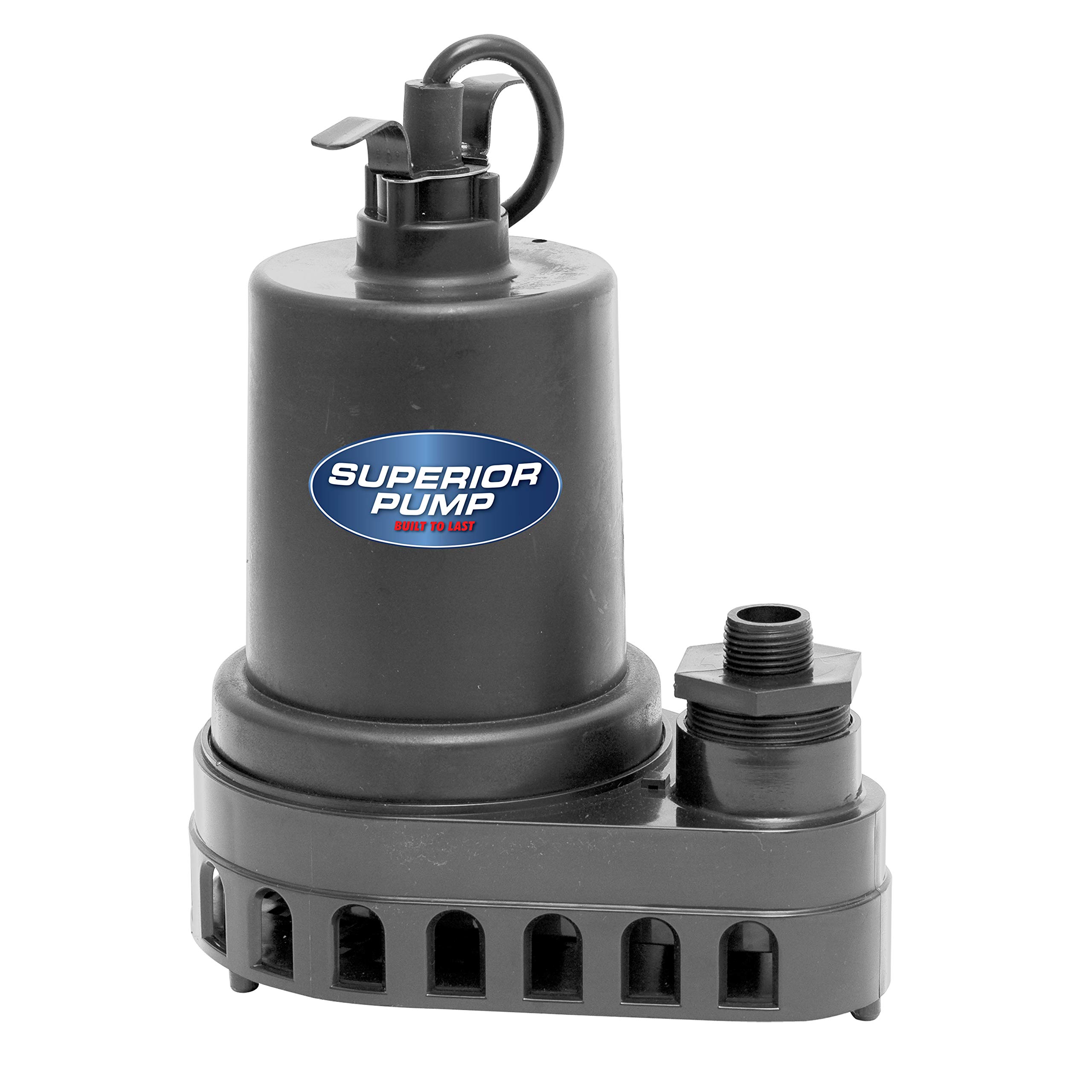 91570 3300GPH 熱可塑性水中ありがた味揚水機 10フート吊りひも付き添い人 1/2 HP。