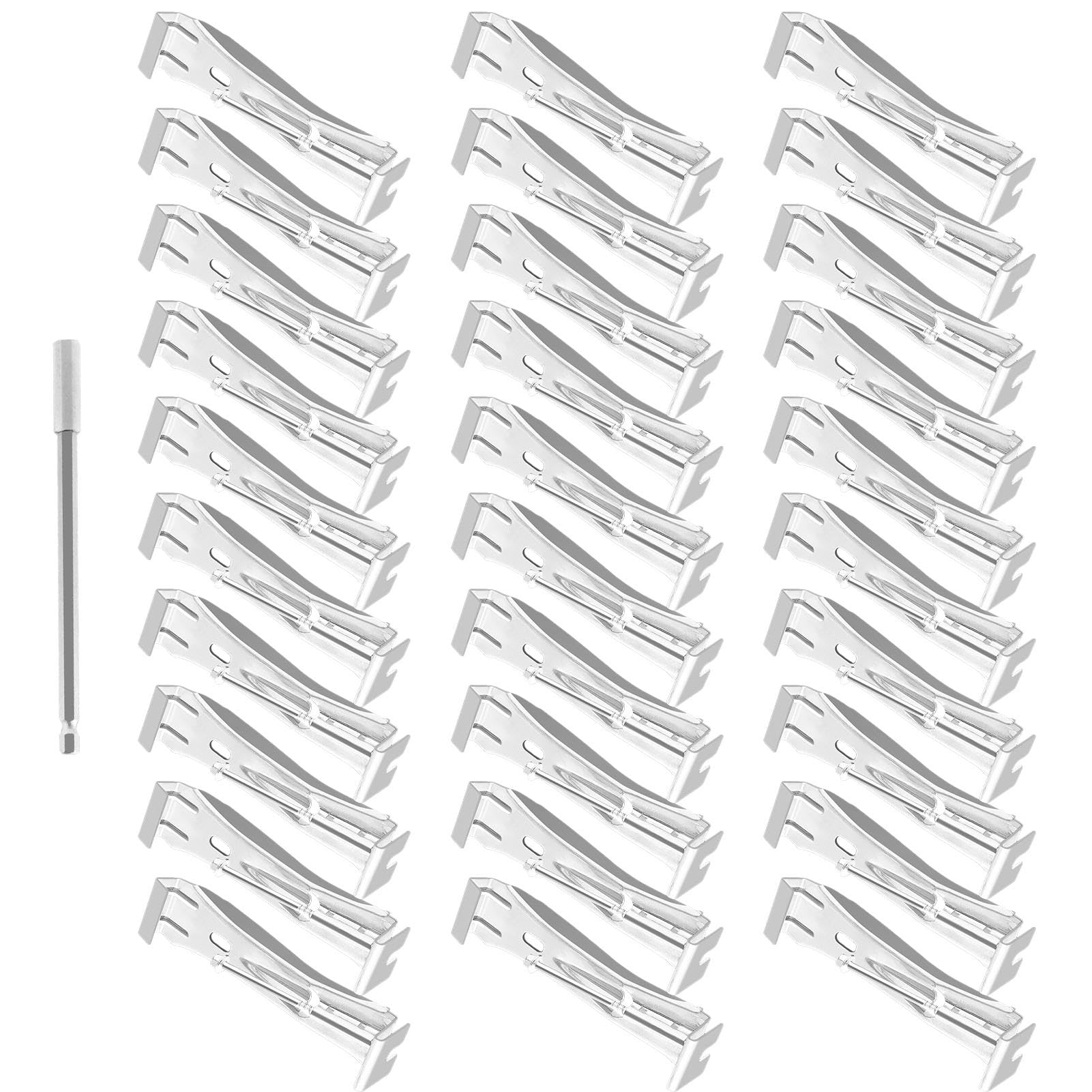 【楽天市場】Heavy Duty Gutter Hangers, Aluminum Alloy Gutter Brackets, Gutter ...