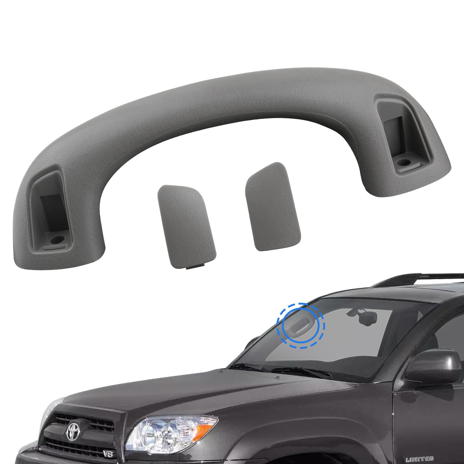 アシストグリップハンドル フロント/リアドライバー&助手席上部サイド 2003-2009 Lexus GX470対応