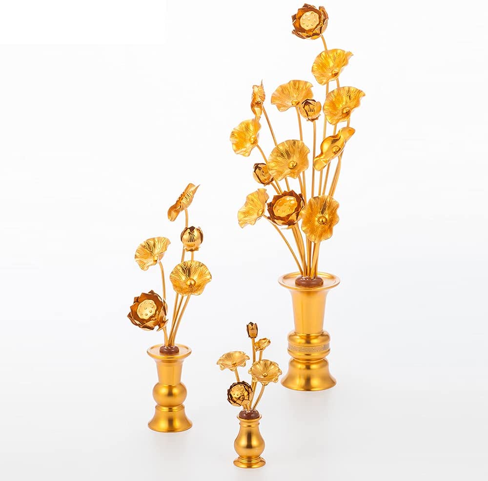 常花 仏花 常花セット 花立 お仏壇用仏具 Mサイズ 高さ24.5cm 幅4.5cm 蓮花 はすはな 花立付き 2個セット 蓮華 仏壇 仏具 冠婚葬祭 宗教用品 お盆 命日 飾り お供え 盂蘭盆会 初盆 新盆 祭壇 祭り|いいものばかり
