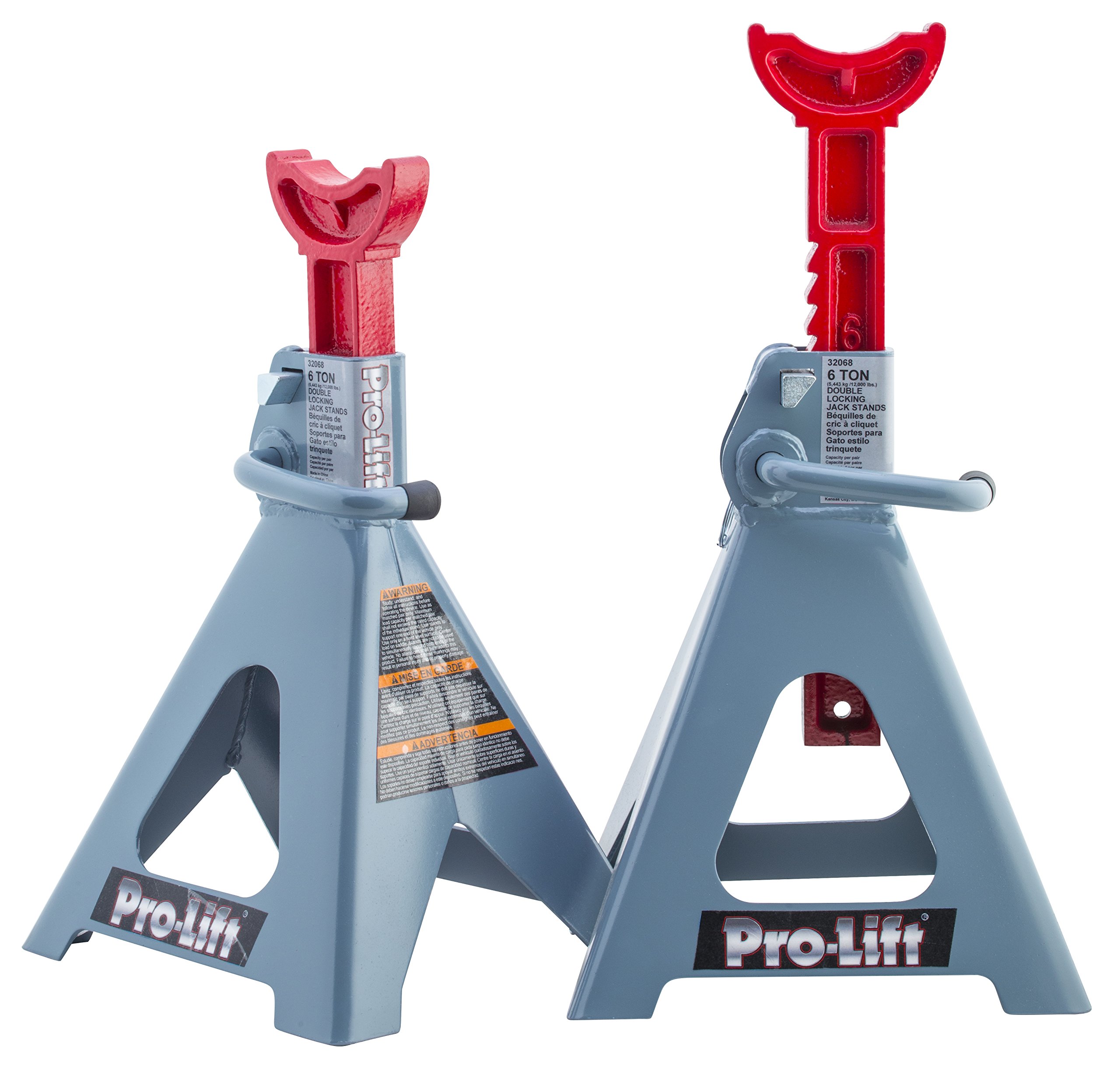 Pro - Lift t-6906dダブルピンジャックスタンド ? 6トン、1パック
