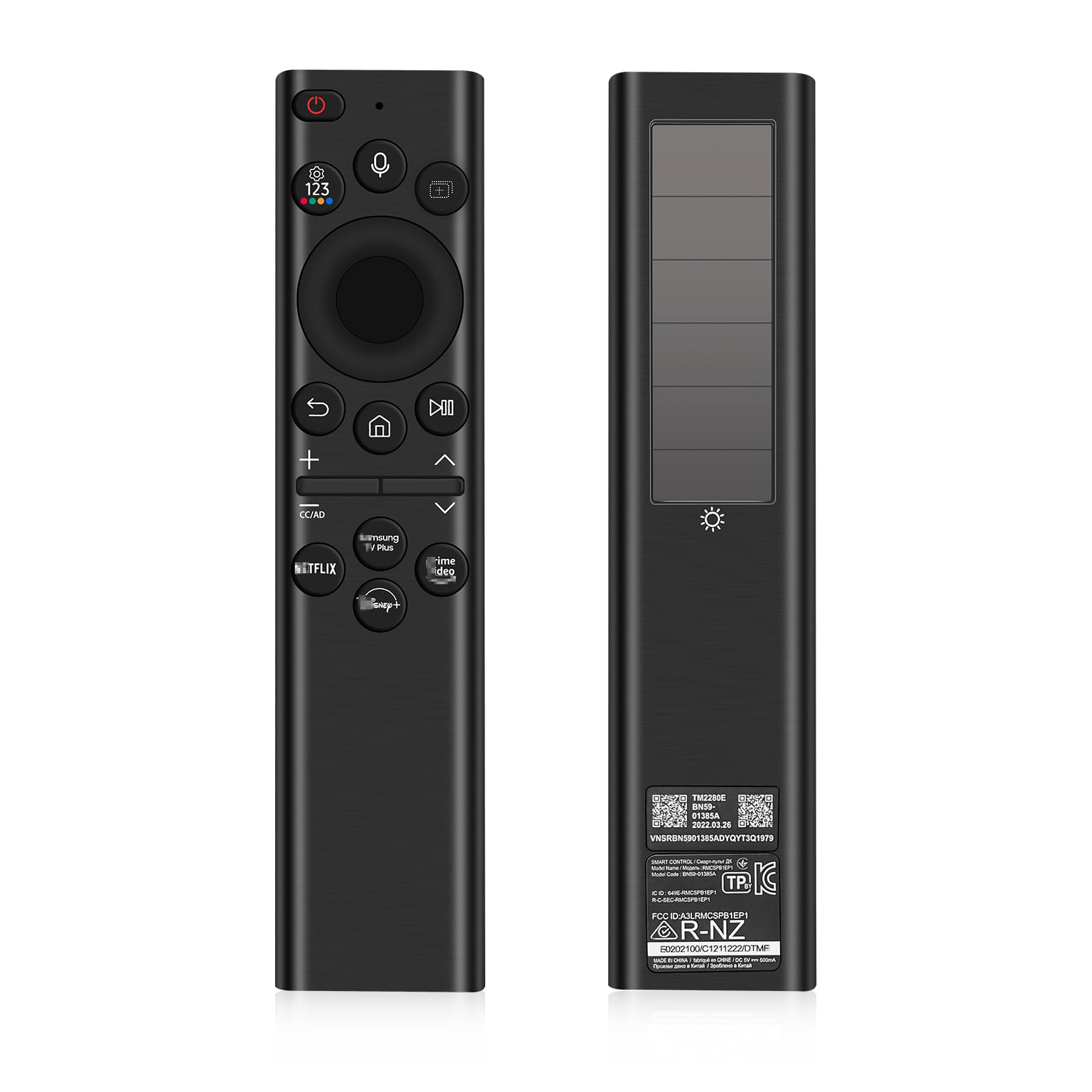 BN59-01385A ソーラーボイスリモート交換用 Samsung 2021-2022 Neo LED Smart 4K Ultra HD TV Bluetooth充電式ソーラーセル 音声付き 15,276円