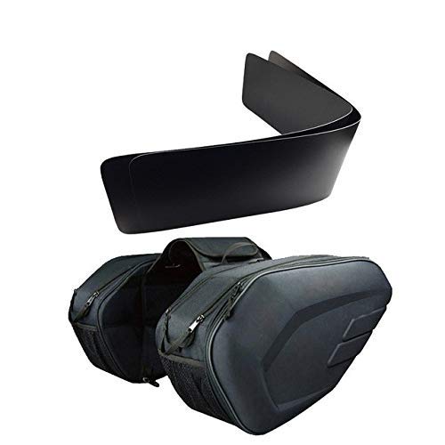 サドルバッグ オートバイサドルバッグ ハード 防水 シートバッグ クロスバイク コンパクト 軽量 片側29L ダブルファスナー 3Dシェル 大容量収納 耐雨雪耐熱 バイク汎用 長距離旅行 大容量テールパッケージ 左右セット (オックスフォード)