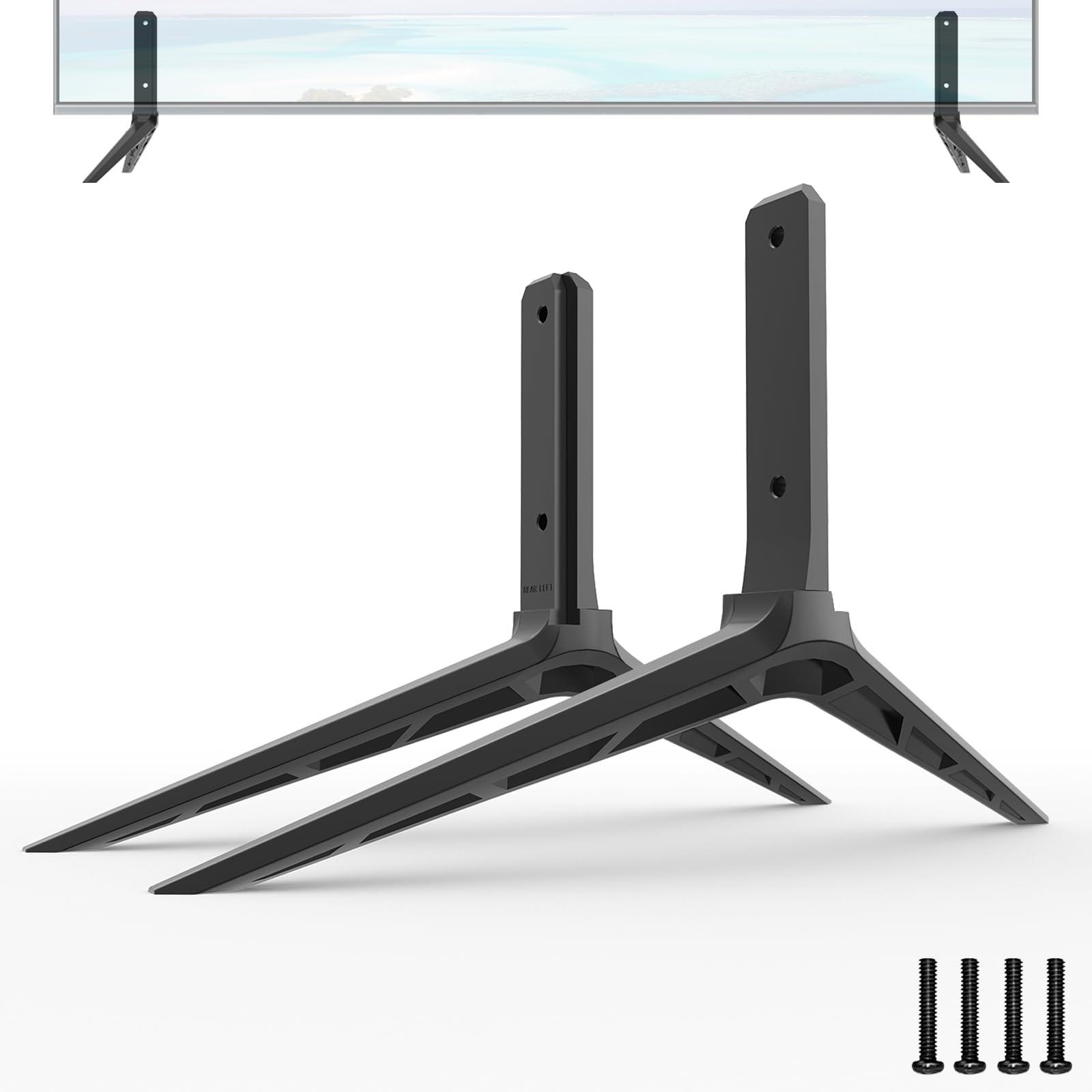 テレビ受像機照明ランプはVizio TV照明ランプ脚V655-H19専用です。他のテレビ受像機模範例には当て嵌めるできません。Vizio TV取り替えっこ用脚のみに相応う。螺旋釘仕掛けるで飾り気の無いに取り付けられます。