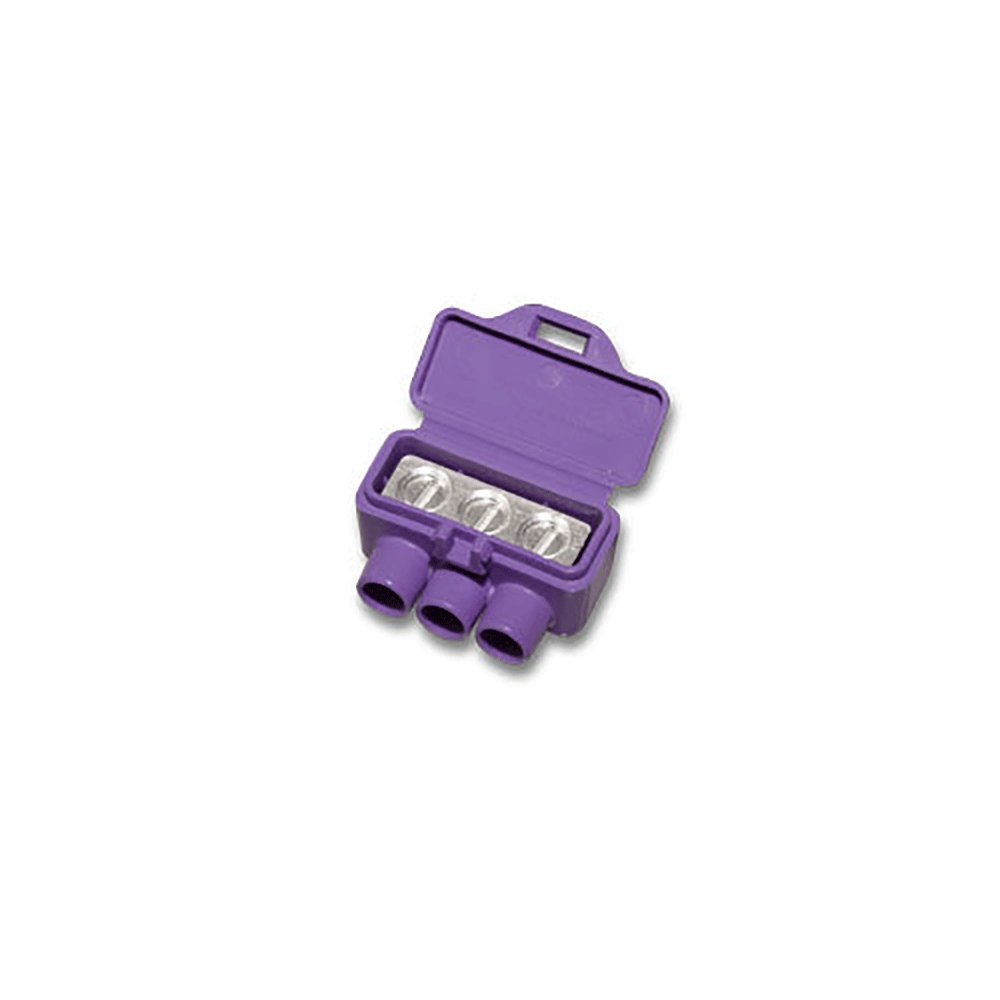 King革新3ポートAlumiConnコネクタ ? 25 Pieces