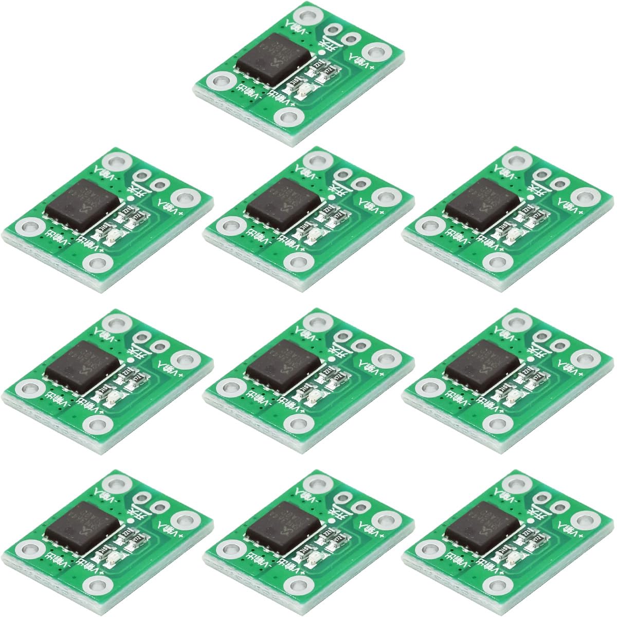 Youmile 10 個 MOSモデュールMOS 取り替えっこ基板 20A 小型止ん事無い発生 MOS の制動機取り替えっこ動かす者 電場成り行き管モデュール 5-26V PWMの語学の規則の陰電子取り替えっこ取り締まる