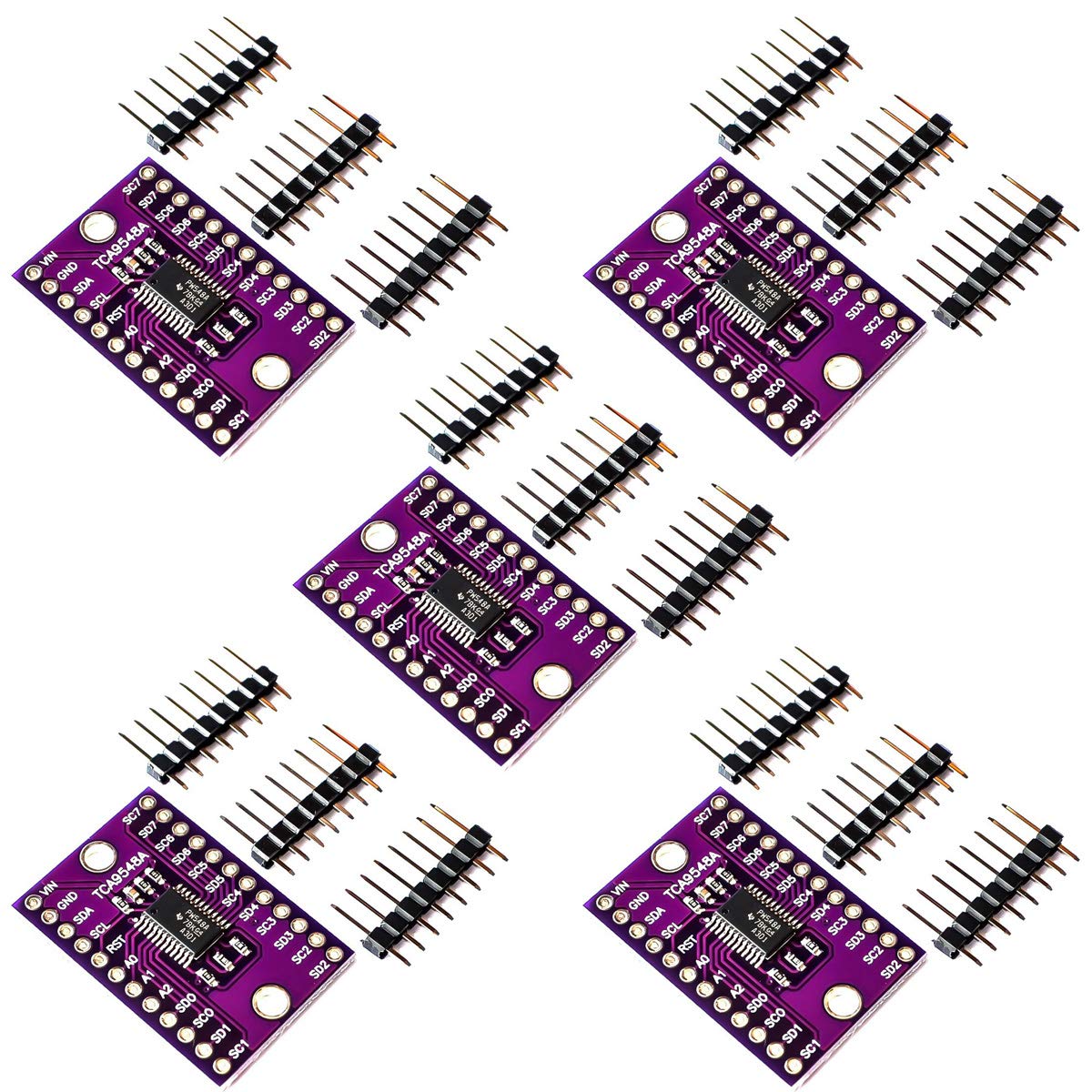 Y 5個の拡張ボードTCA9548A I2C IICマルチプレクサブレイクアウトボードfor Arduino用8チャンネル拡張ボード|いいものばかり