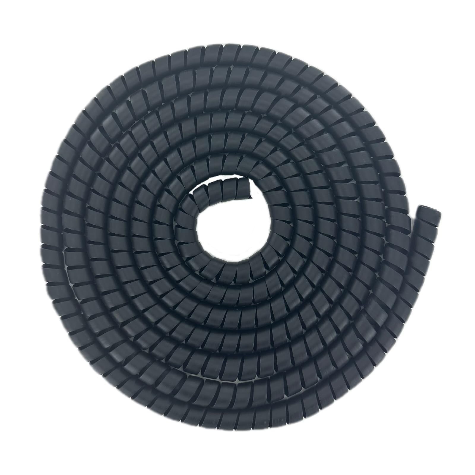スパイラルラップホースケーブルプロテクター 安全性のあるなスパイラルプレカットスパイラルラップ 外径1.25in x とり捨てる済み長さ20フート ポリプロピレン原材料 磨り減らすを防ぎ、導管の耐久年数を延ばします 油圧空気圧導管を幅広く