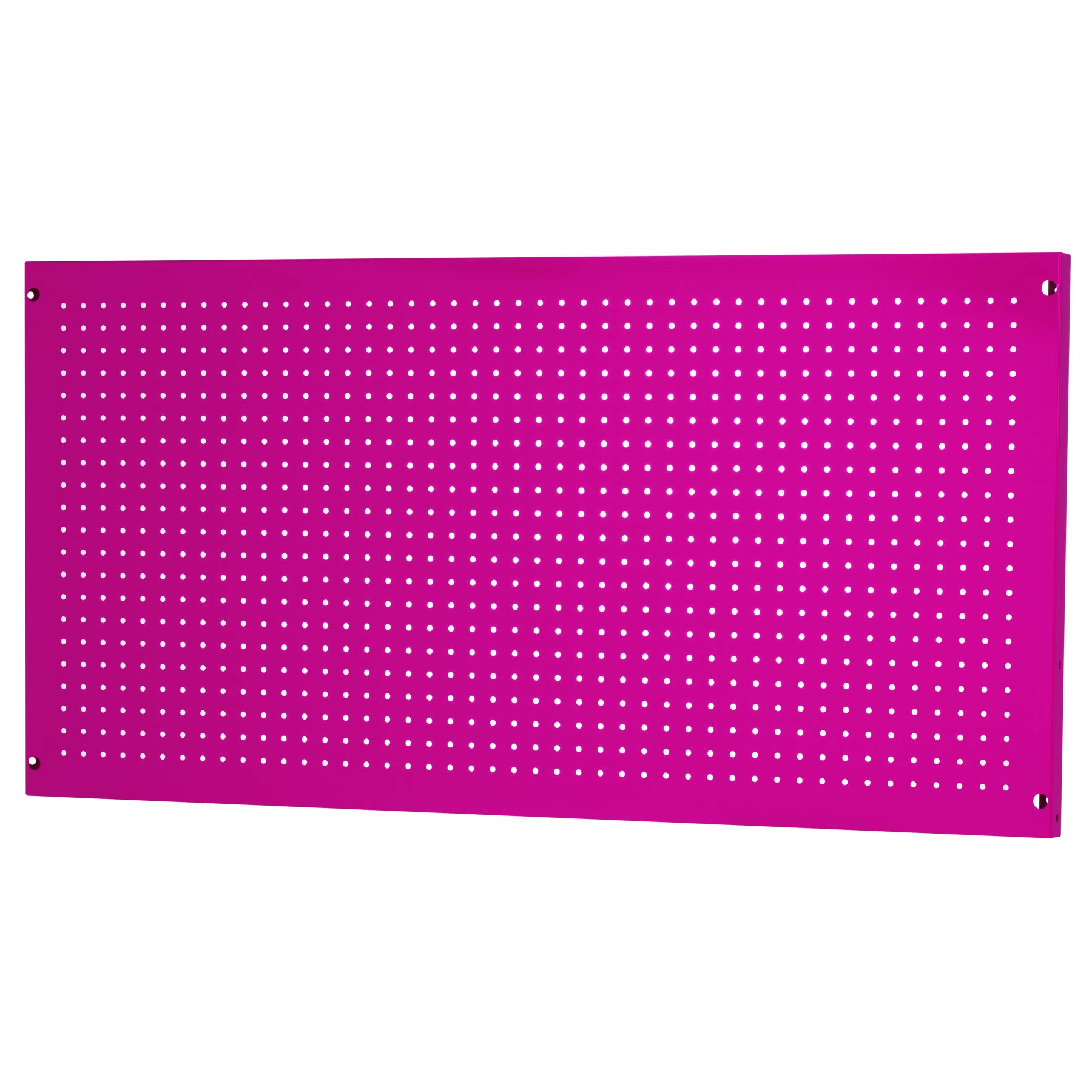 The Original Pink Box PB2448PB 24インチ x 48インチ 18G スチールペグボード ピンク