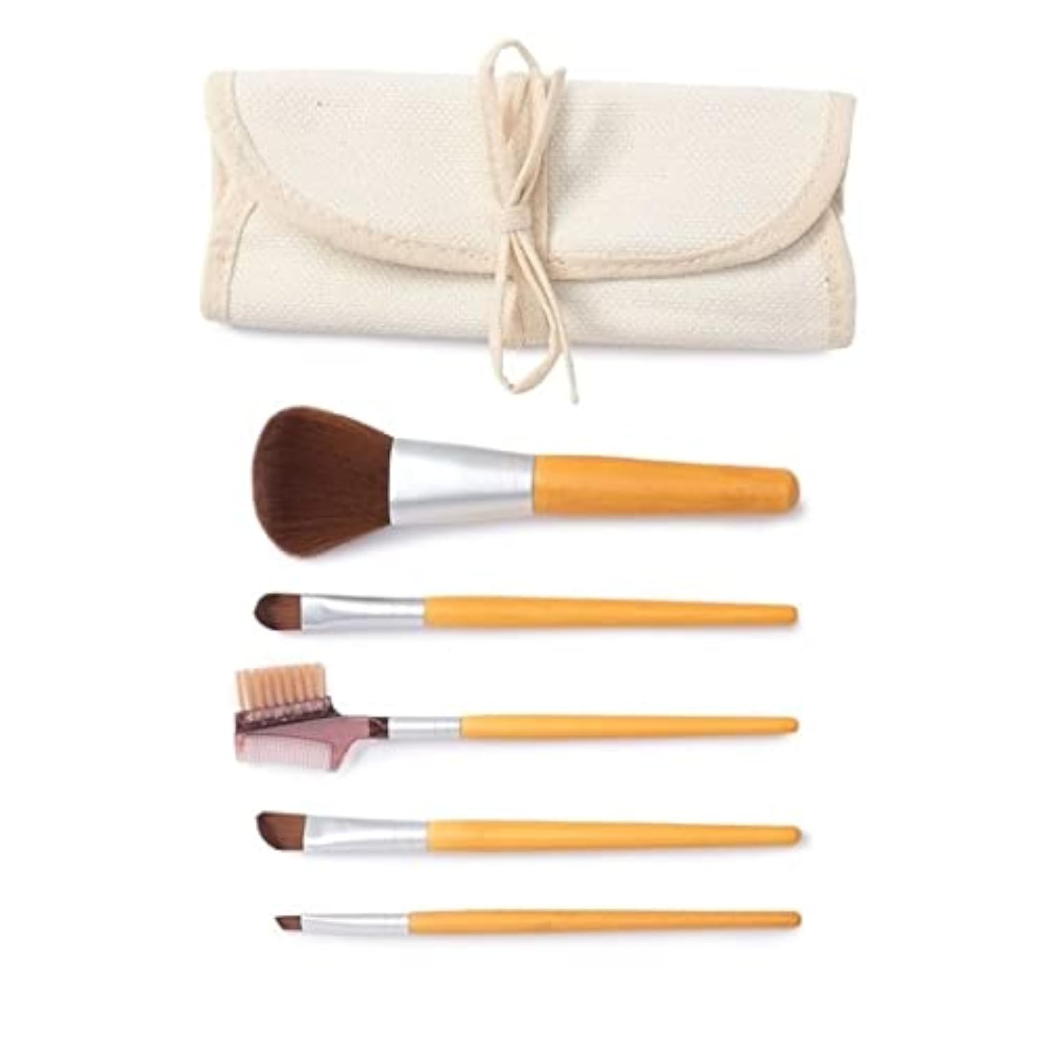 海外直送品Honeybee Gardens Cosmetic Brush Set, 1 Set (Pack of 5)