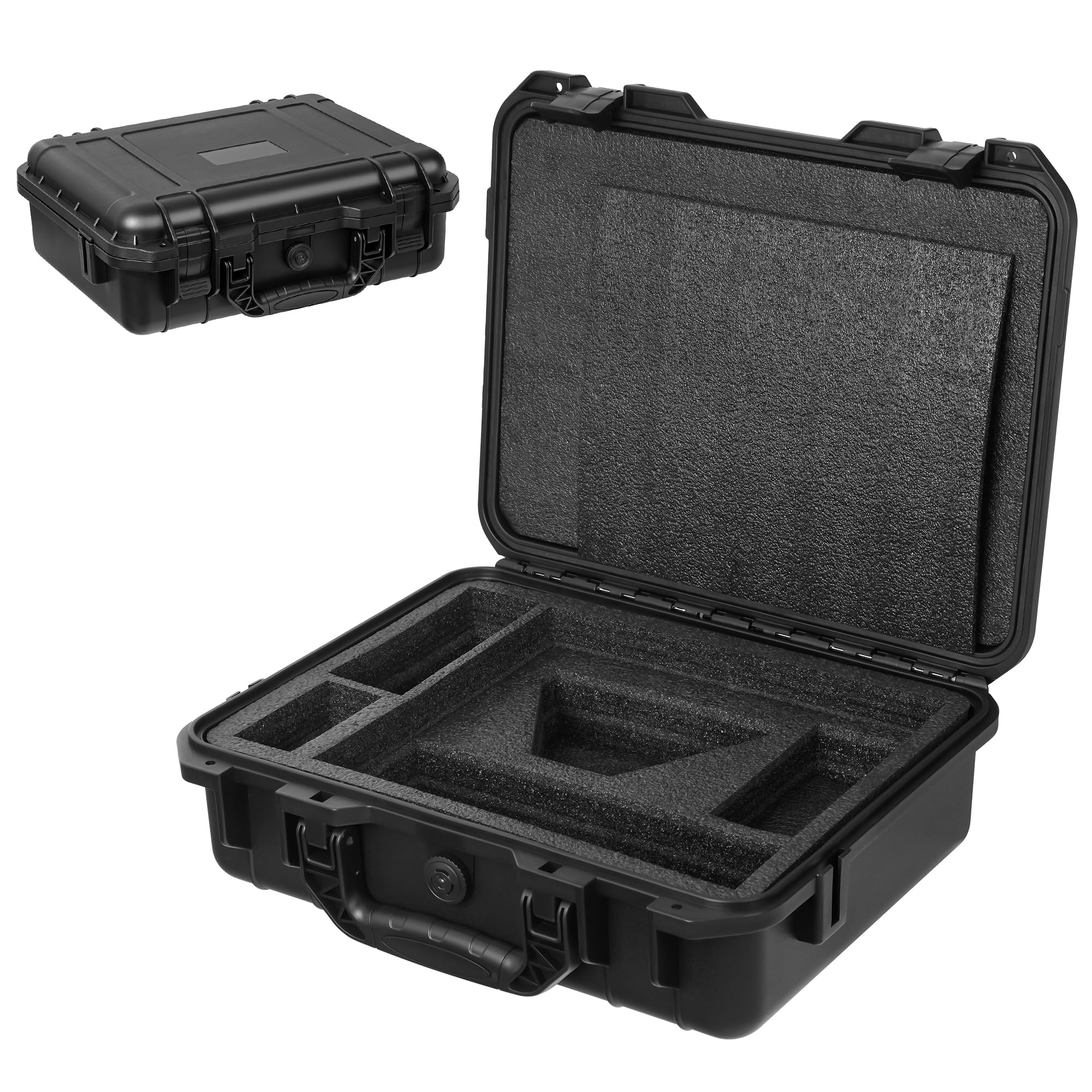 HISEEGO 防水ハードケース Starlink Miniキットにフィット、衛星放送受信アンテナアクセサリー用耐衝撃ツールボックス、精密カットフォーム、高密度二層、キックスタンド、アダプター、パイプケーブル、パワーバンクに適合 26,390円
