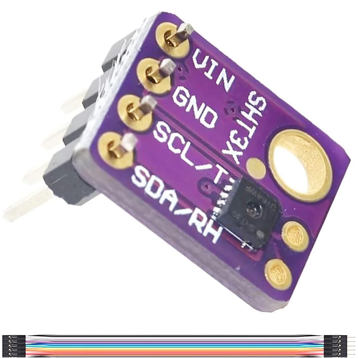 温湿度センサモジュール SHT31 SHT31-D IIC I2Cインターフェース デジタル出力 3.3V 5V オス・メスケーブル付き for Arduino用|いいものばかり