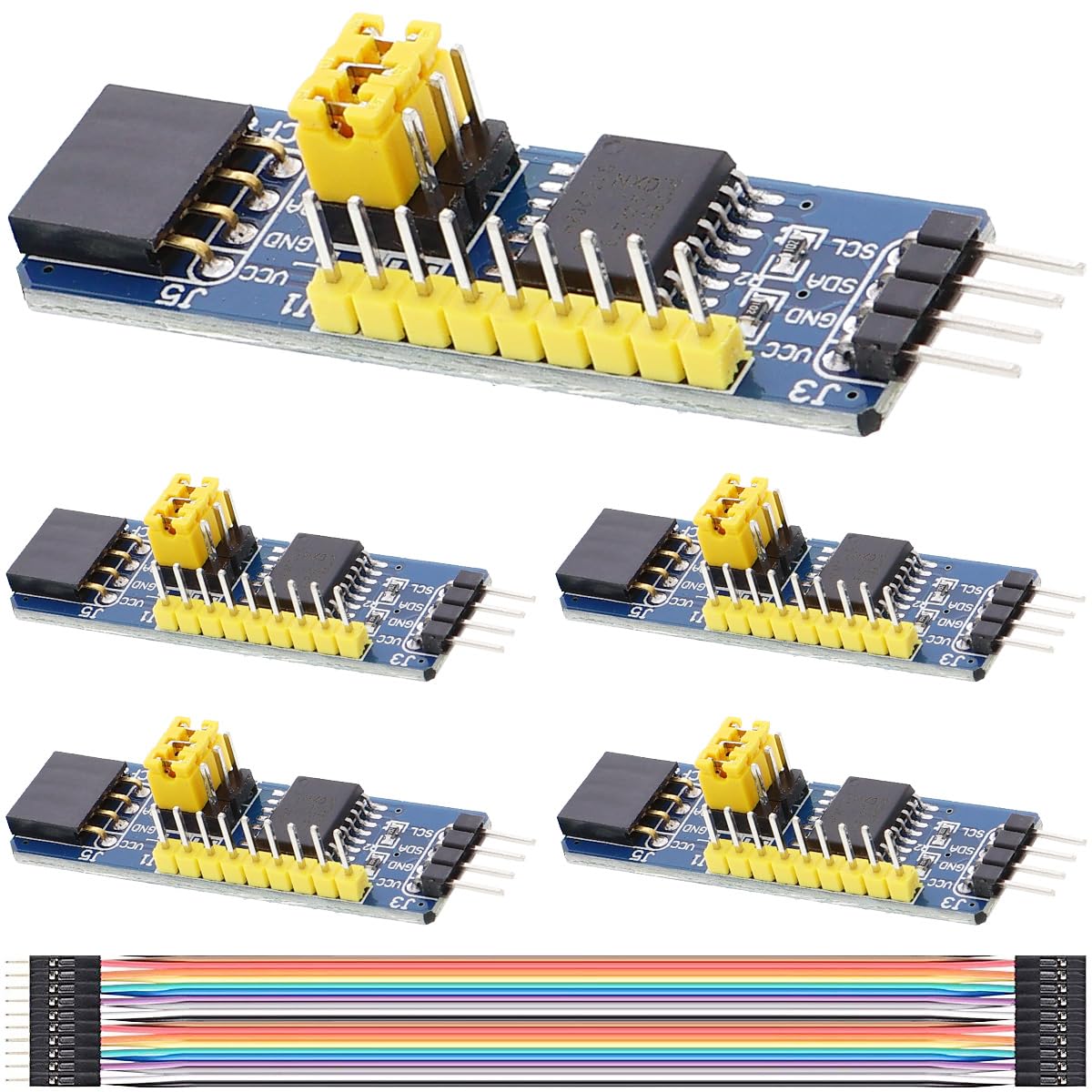 5個 MCU取りひろげるゲーム盤PCF8574 IO取りひろげるゲーム盤 I/O取りひろげるI2Cじろじろ見る振興モデュールfor Raspberry Pi用for Arduino用デュポン有線テレビ付き添い人