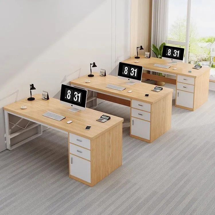 パソコンデスク 幅100cm/120cm デスク PCデスク ワークデスク 机 学習机 勉強机 事務机 シンプル 北欧 モダン おしゃれ 木製 在宅勤務 リモートワーク テレワーク シンプルデスク オフィスデスク 作業台 [送料無料]｜いいものばかり