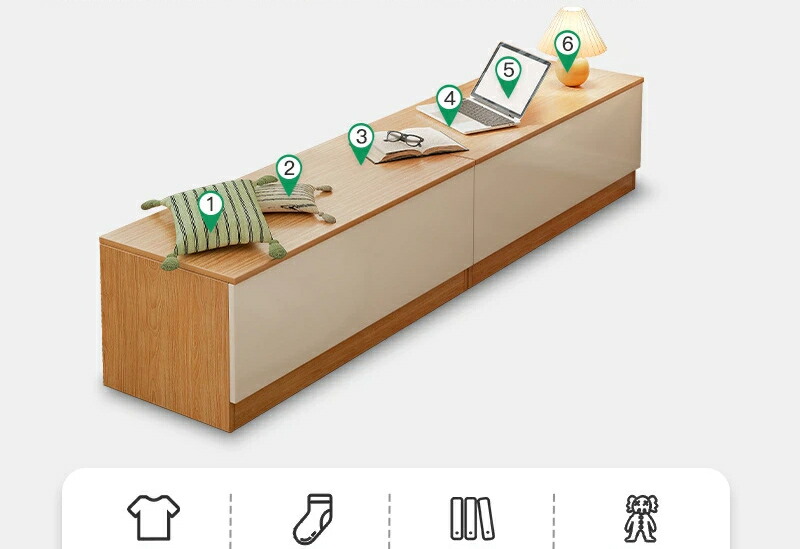 飄窓ラック 蓋付き 儲物櫃 踏み台 収納ベンチ 玄関ベンチ ユニット畳 椅子 玄関収納 (木製/ブラウン/ナチュラル) [寝室/ベランダ/リビング/和室]｜いいものばかり