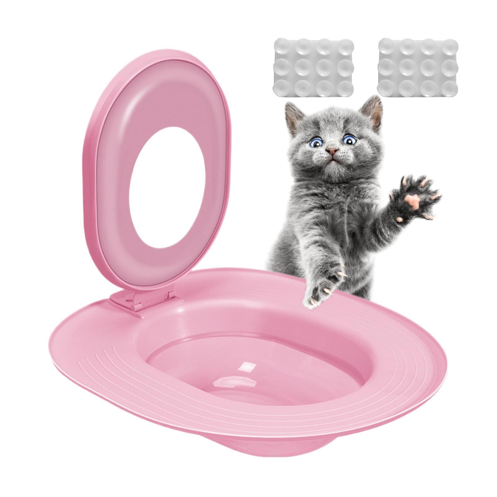 猫用調教師 - 再受け入れる能力のあるな猫用、せっ生形づくる、耐久 猫用トレーグ 室内用 飾り気の無いお洗い濯ぎ猫用形づくる 住みか風呂場用