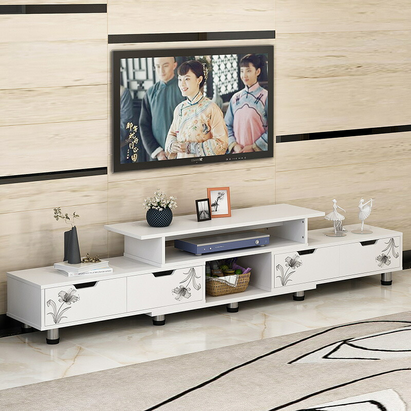 テレビ台 テレビボード ローボード ローテーブル セット (木目調/幅伸縮/ナチュラル) [テレビラック コーナー TVボード TV台 伸縮 センターテーブル コーヒーテーブル リビングボード 北欧 モダン 小さめ コンパクト 収納 おしゃれ 一人暮らし]｜いいものばかり