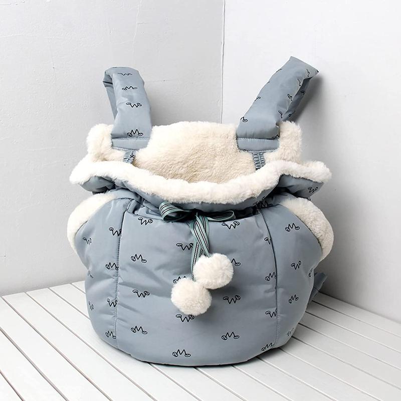 ペットバッグ 小型犬 ペットキャリー バッグ 猫 犬 キャリーケース ブルー 通気性 肩掛けできる 手提げバッグ 2way 飛び出し防止|いいものばかり