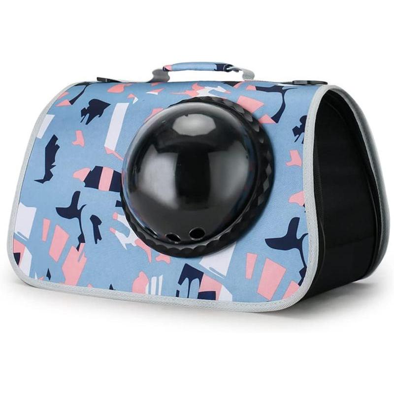 ペットキャリー リュック 犬 猫用 ペット バッグ ペット用キャリーバッグ 宇宙船 カプセル型 折畳可 猫/小型犬適用 お出かけバッグ M|いいものばかり